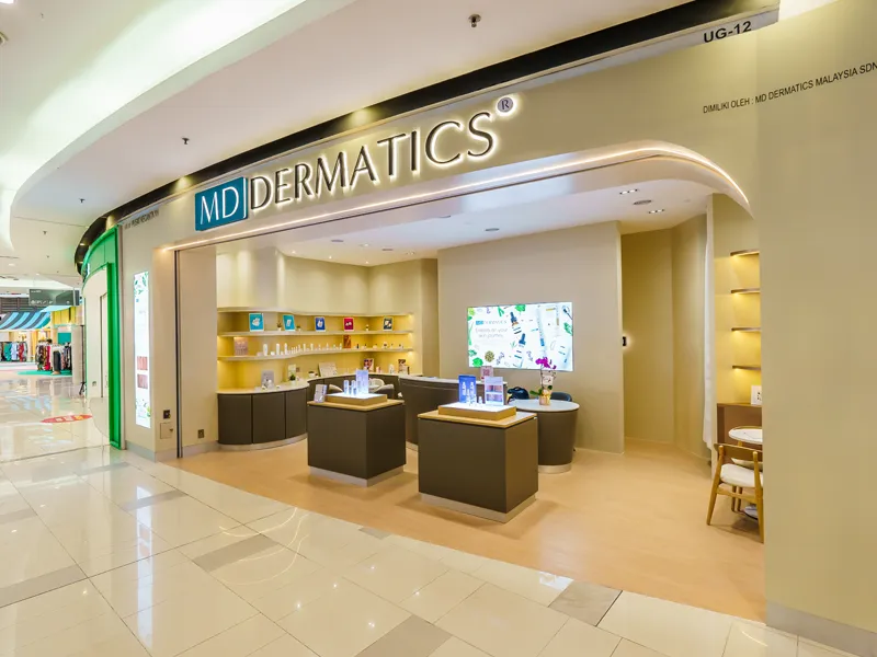 MD Dermatics Malaysia Paradigm Mall Reception